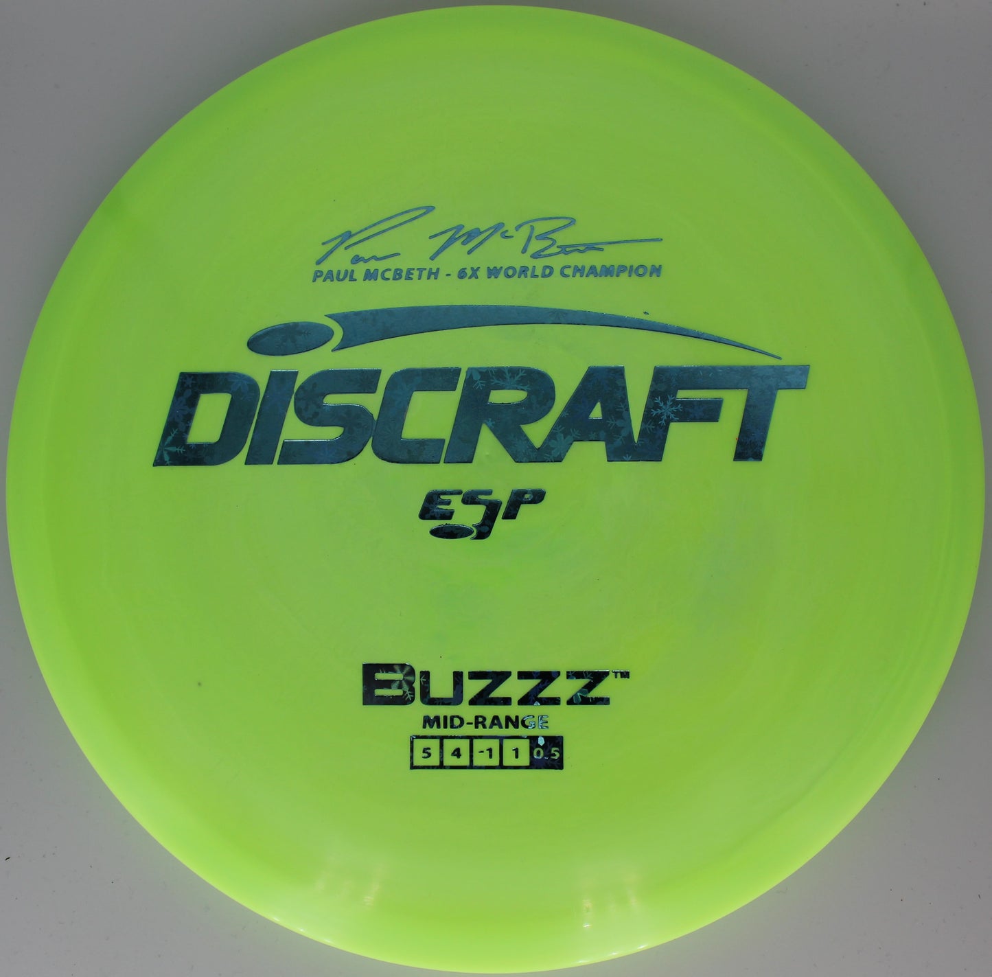 PAUL McBETH 6X SIGNATURE ESP BUZZZ