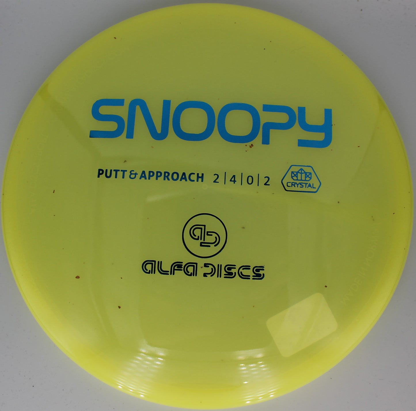 ALFA DISCS CRYSTAL SNOOPY