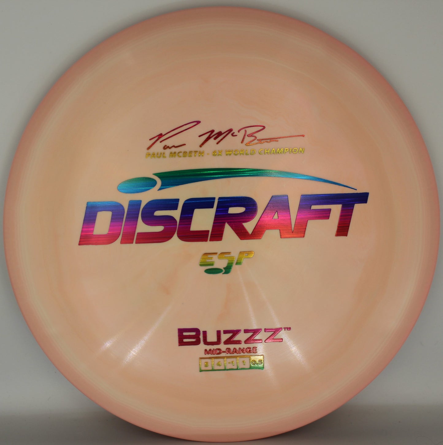 PAUL McBETH 6X SIGNATURE ESP BUZZZ