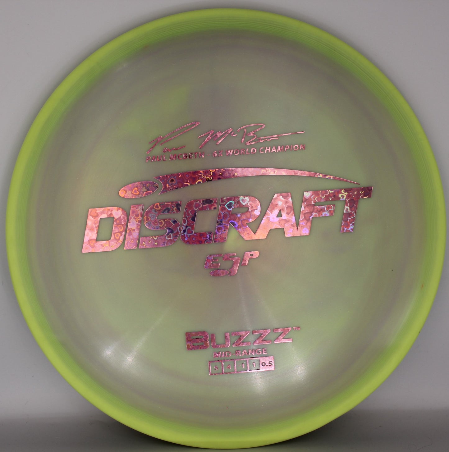 PAUL McBETH 6X SIGNATURE ESP BUZZZ